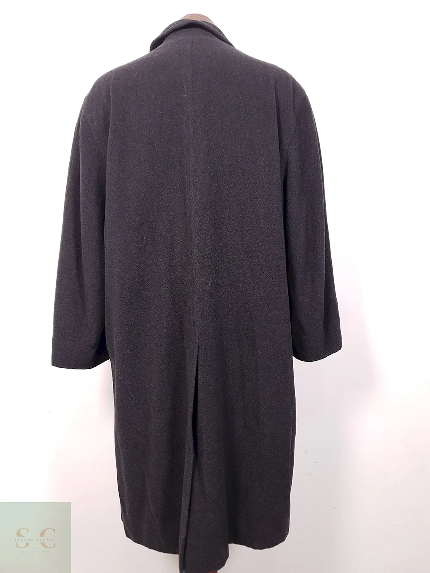 Trench Burberry Plomo 100% Lana - Talla XXL 13