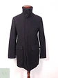 Abrigo Negro Angelo Litrico 60% Lana - Talla M - Miniatura 1