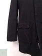 Abrigo Negro Angelo Litrico 60% Lana - Talla M - Miniatura 3