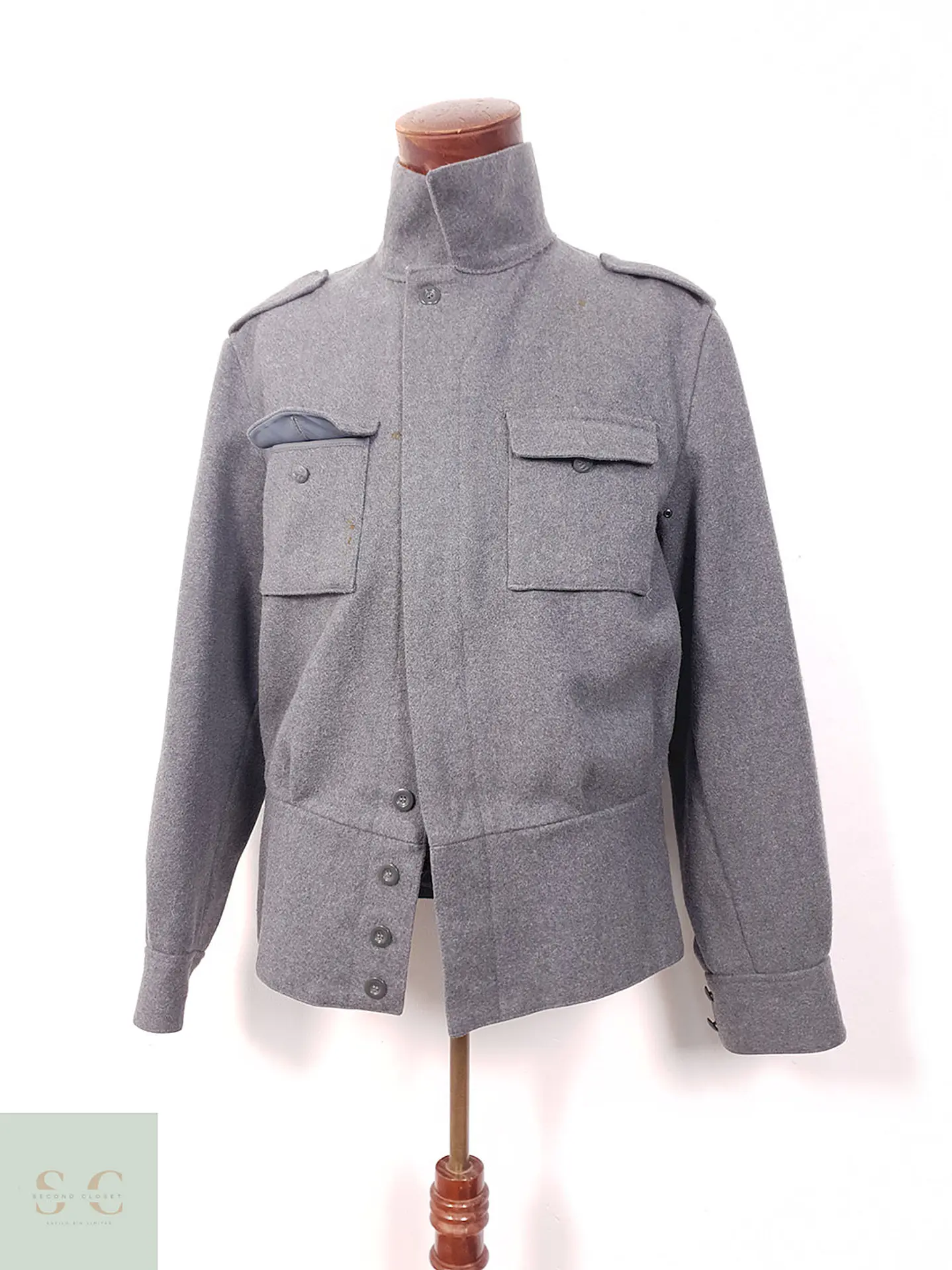 Chaqueta Utilitaria 86% Lana - Talla M 2