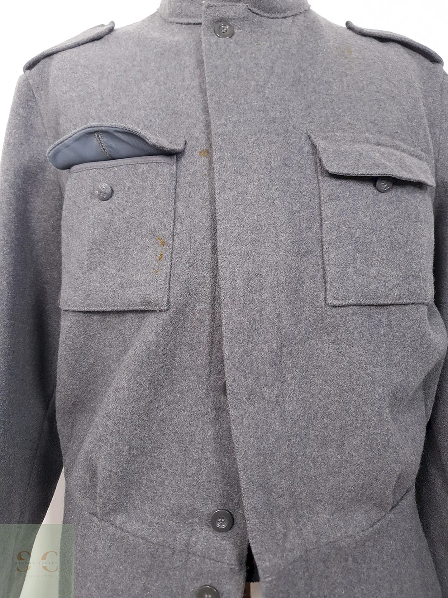 Chaqueta Utilitaria 86% Lana - Talla M 4