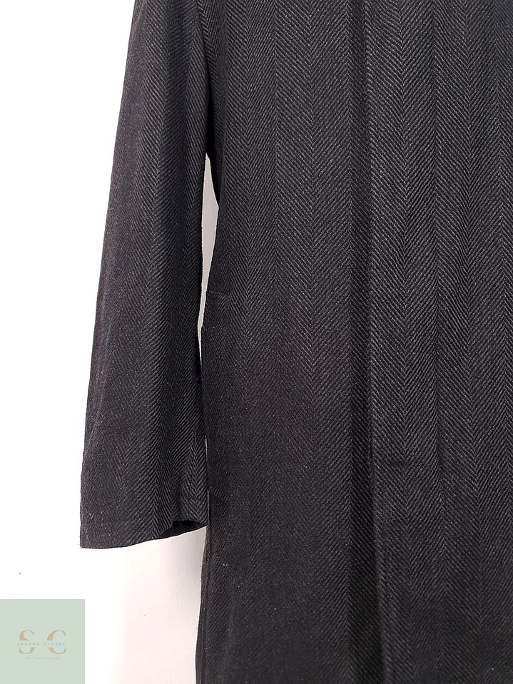 Abrigo Bugatti Plomo Lana Virgen y Cashmere - Talla L 3