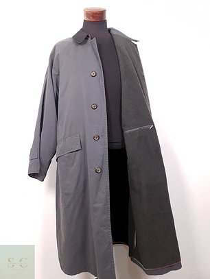 Gabardina Bugatti Plomo con Forro Térmico - Talla XXL