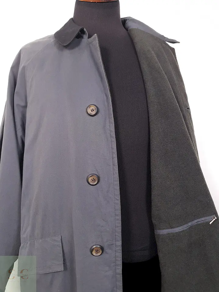 Gabardina Bugatti Plomo con Forro Térmico - Talla XXL 4
