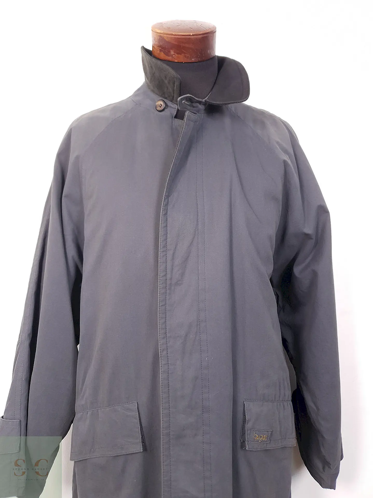 Gabardina Bugatti Plomo con Forro Térmico - Talla XXL 6