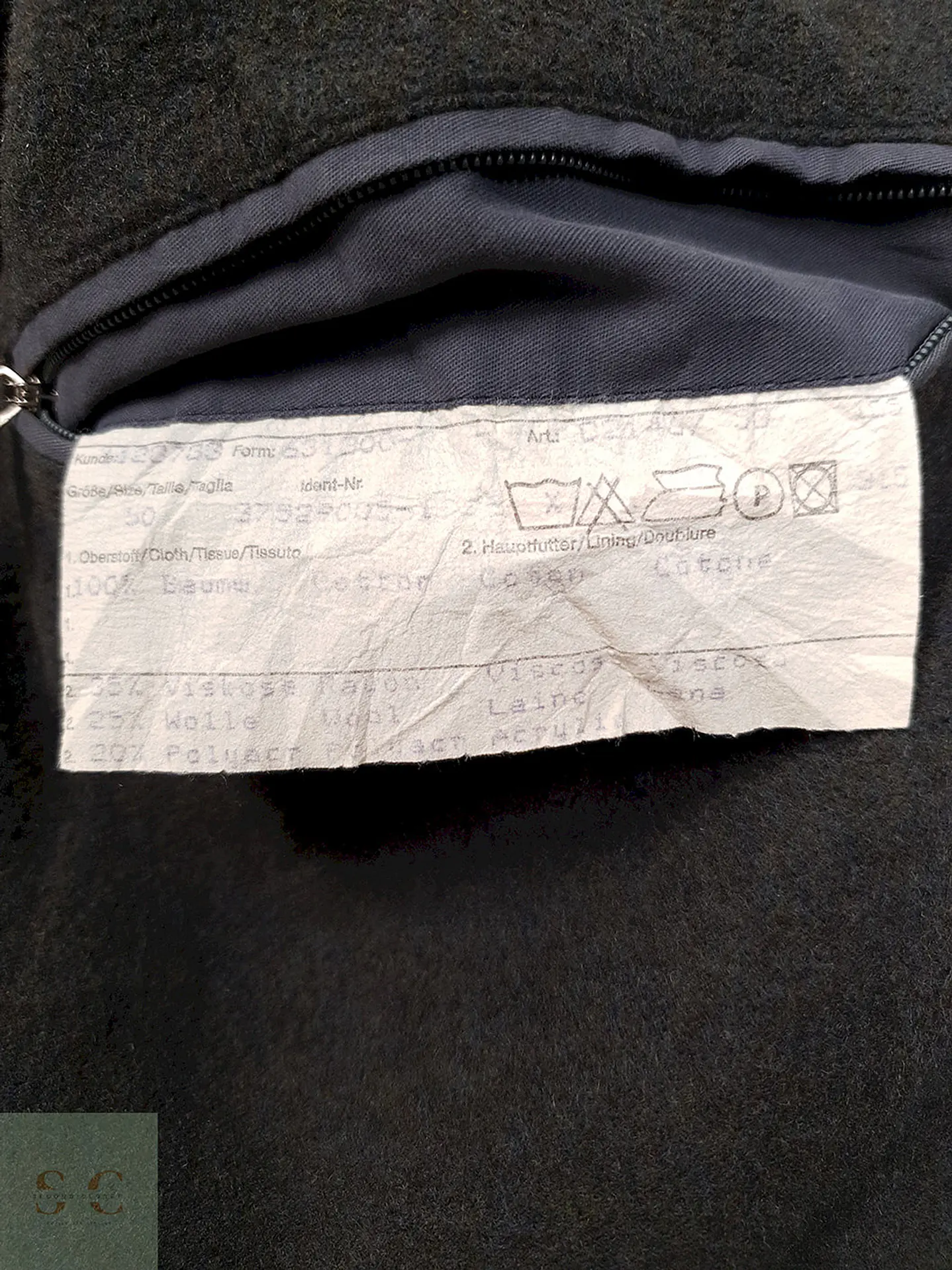 Gabardina Bugatti Plomo con Forro Térmico - Talla XXL 12