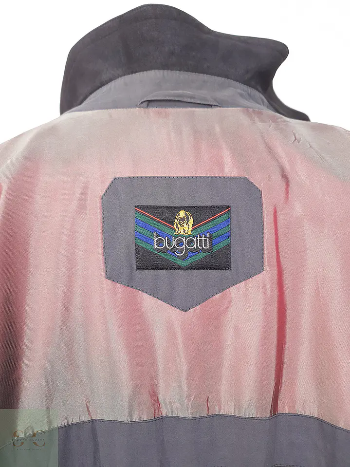 Gabardina Bugatti Plomo con Forro Térmico - Talla XXL 14