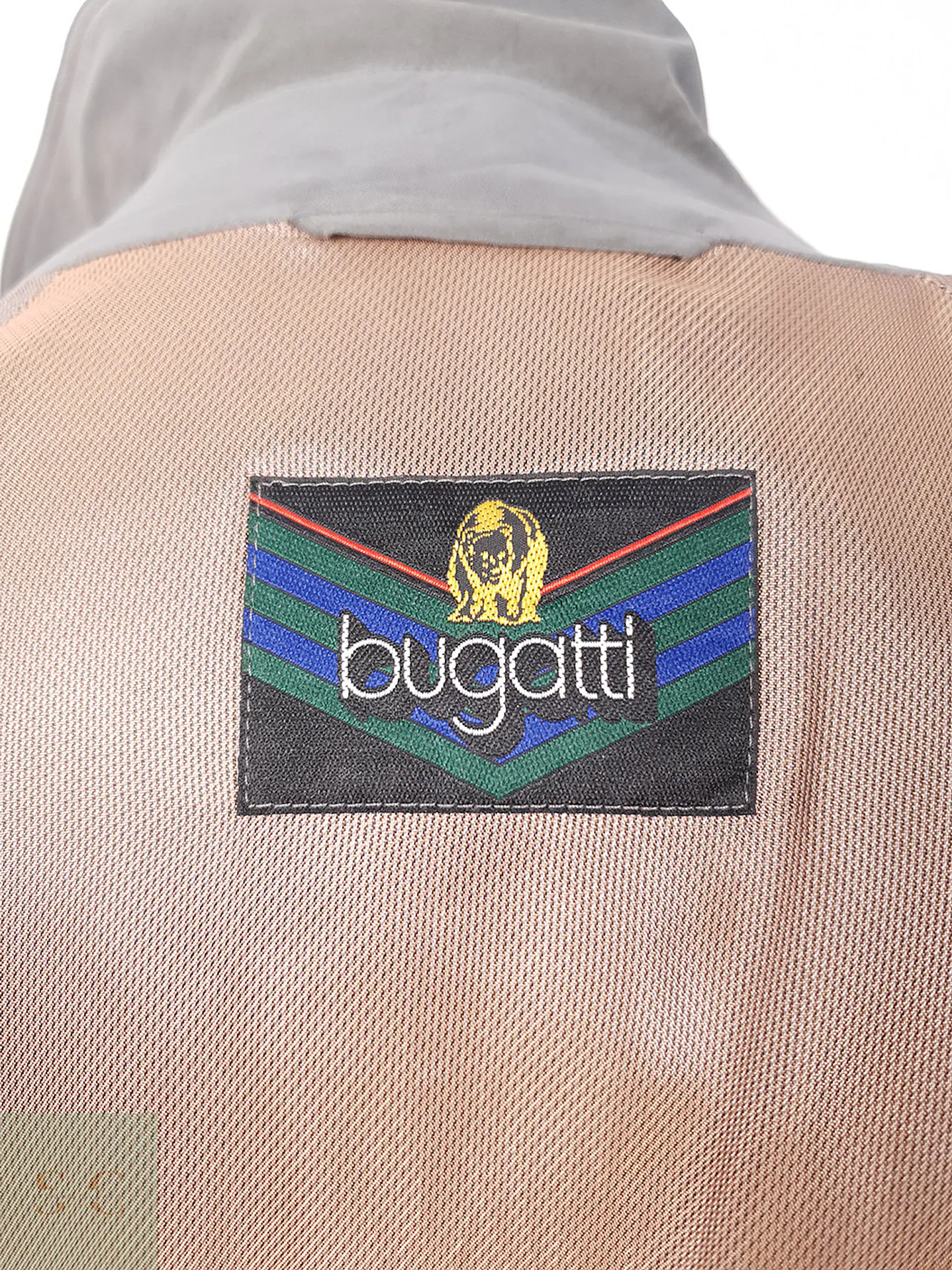 Gabardina Ligera Bugatti Plomo con Cinturón - Talla XXL 17