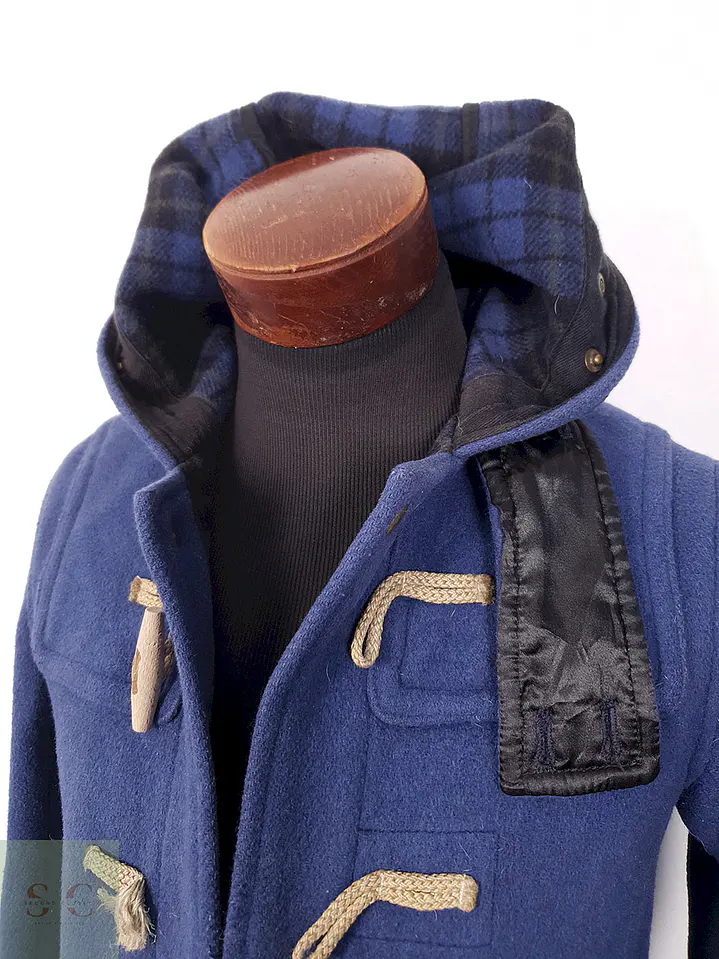 Abrigo hombre Original Montgomery England lana virgen Grueso lujo TALLA XS/S - C251 7