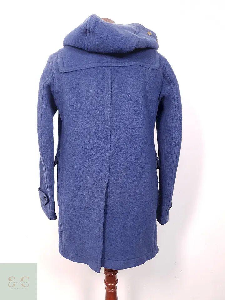 Abrigo hombre Original Montgomery England lana virgen Grueso lujo TALLA XS/S - C251 11