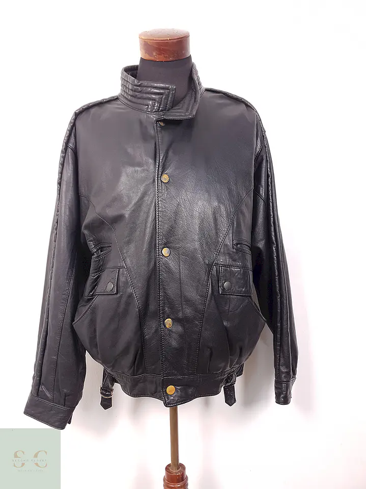 Chaqueta Cuero Benet Melsion Hecha en España - Talla XL 1