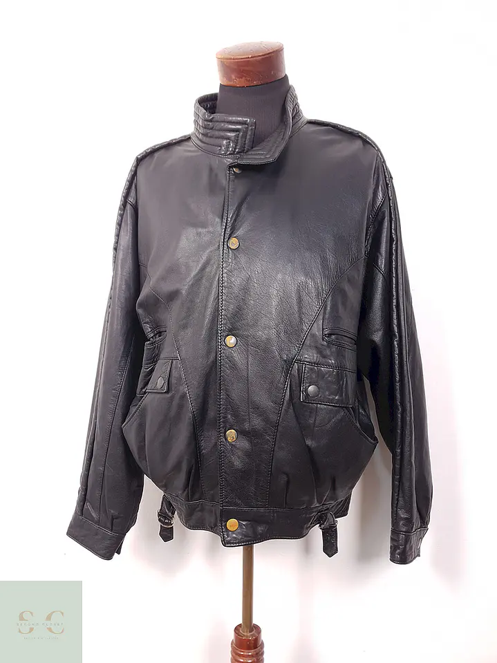 Chaqueta Cuero Benet Melsion Hecha en España - Talla XL 2