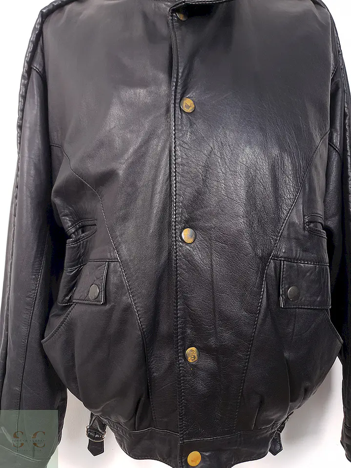 Chaqueta Cuero Benet Melsion Hecha en España - Talla XL 4