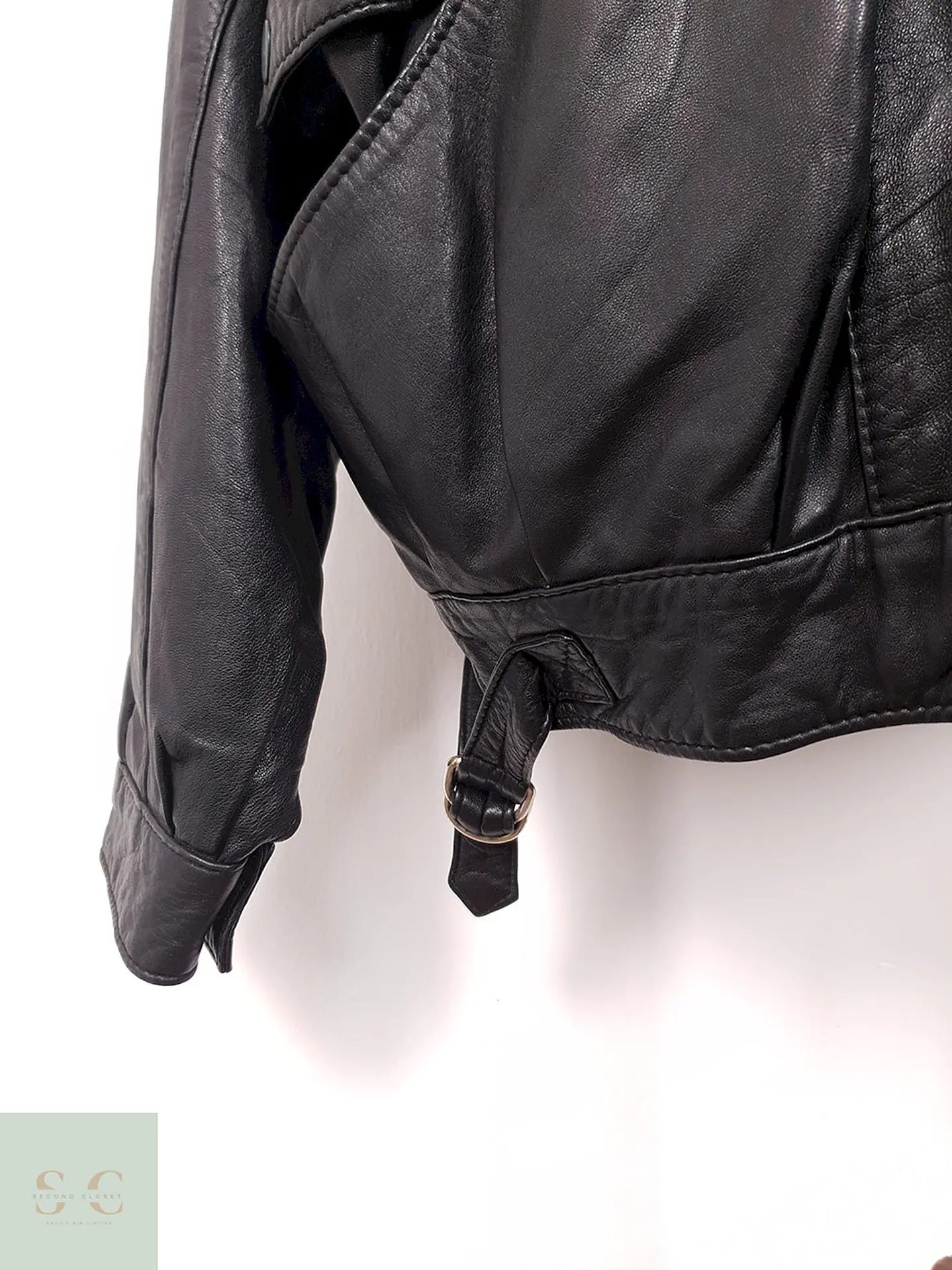 Chaqueta Cuero Benet Melsion Hecha en España - Talla XL 10
