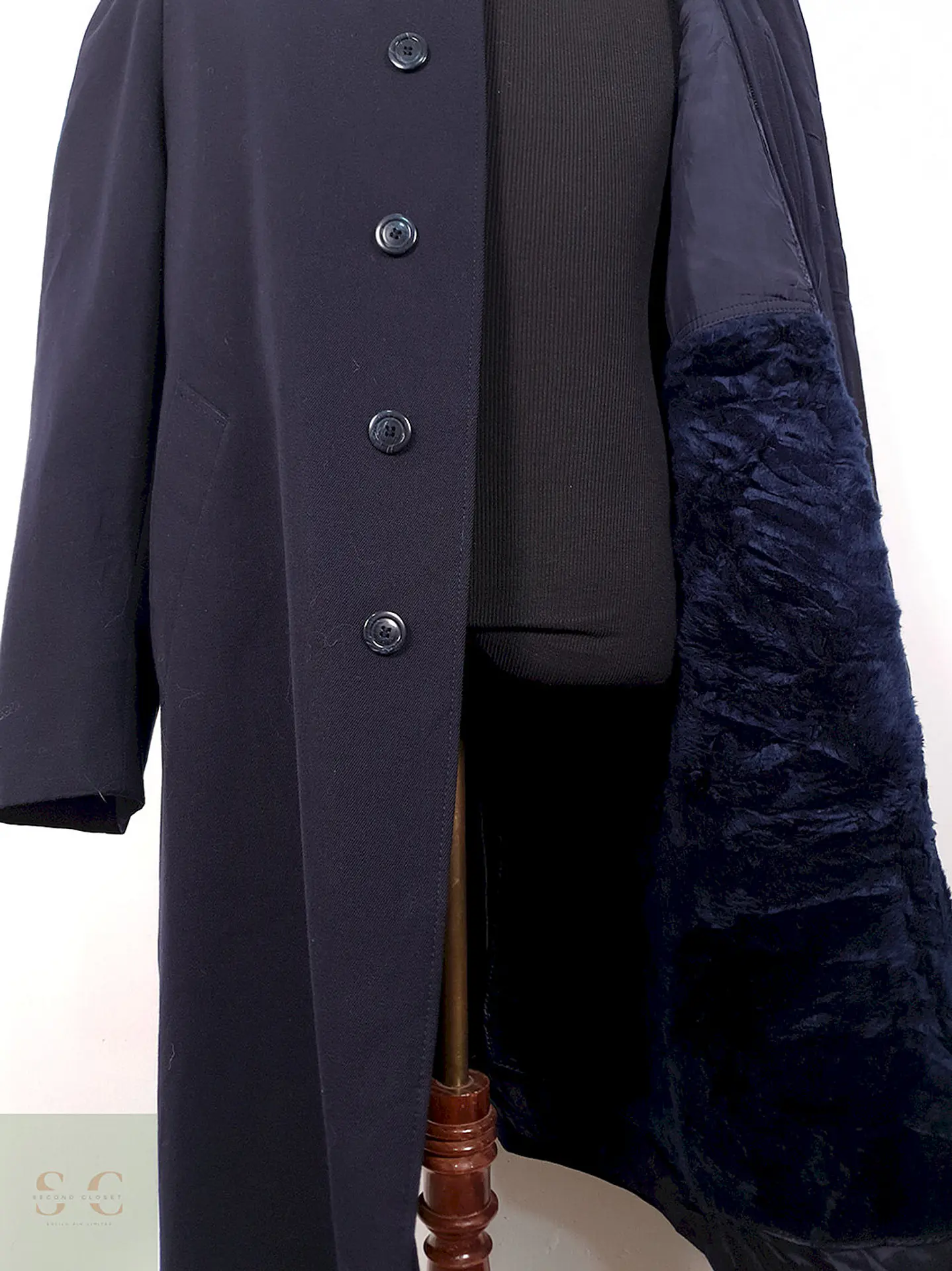 Abrigo Gotthard Polickle Gabardina Azul - Talla L 3