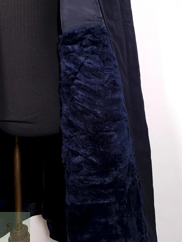 Abrigo Gotthard Polickle Gabardina Azul - Talla L 6