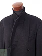 Abrigo Cruzado Largo Bugatti Plomo 100% Lana Virgen - Talla XXL - Miniatura 8