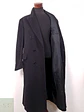 Abrigo Cruzado Largo Bugatti Plomo 100% Lana Virgen - Talla XXL - Miniatura 12