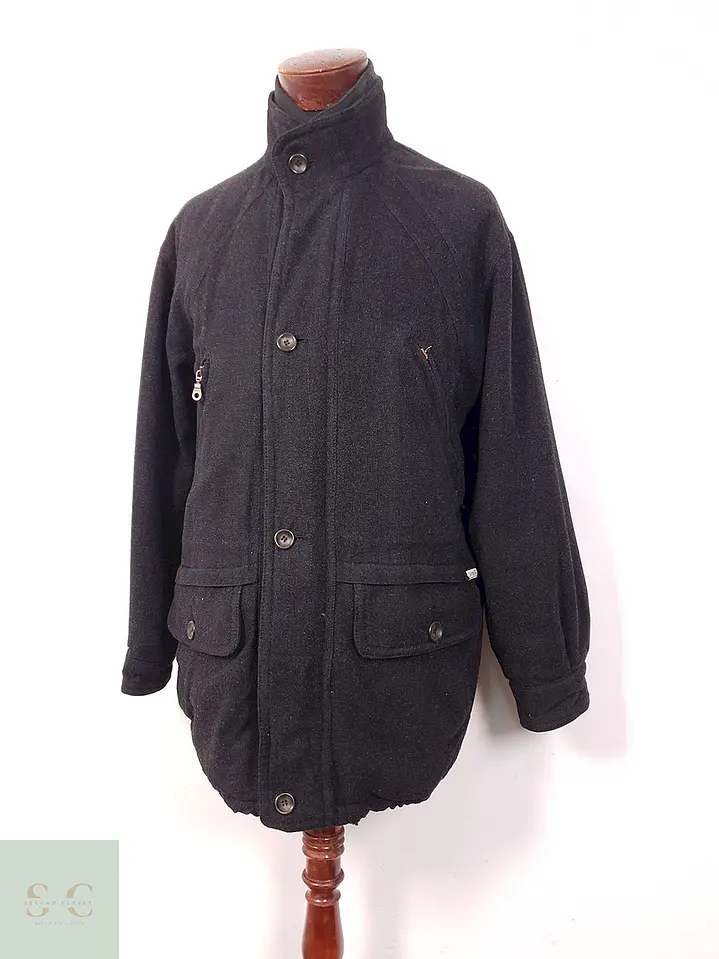 Chaquetón Plomo Sympatex 50% Lana - Talla XL 2