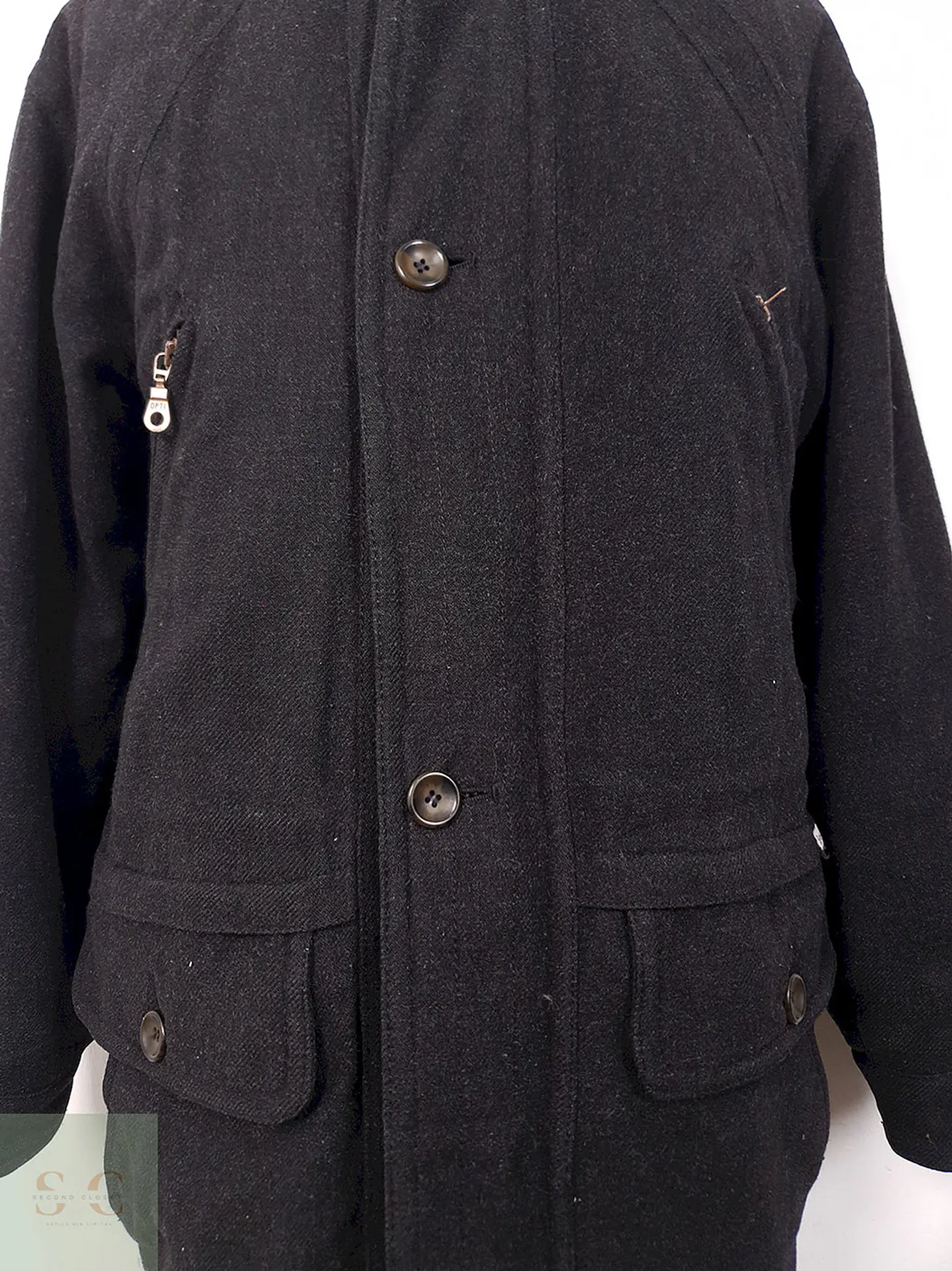 Chaquetón Plomo Sympatex 50% Lana - Talla XL 4