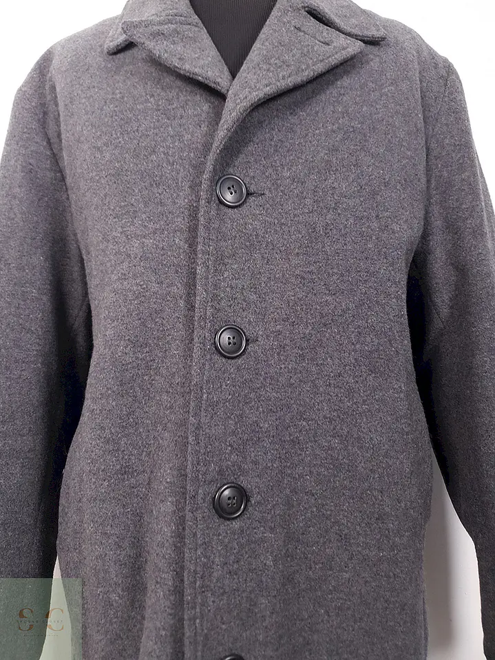 Abrigo Logg Plomo 80% Lana - Talla XXL 4