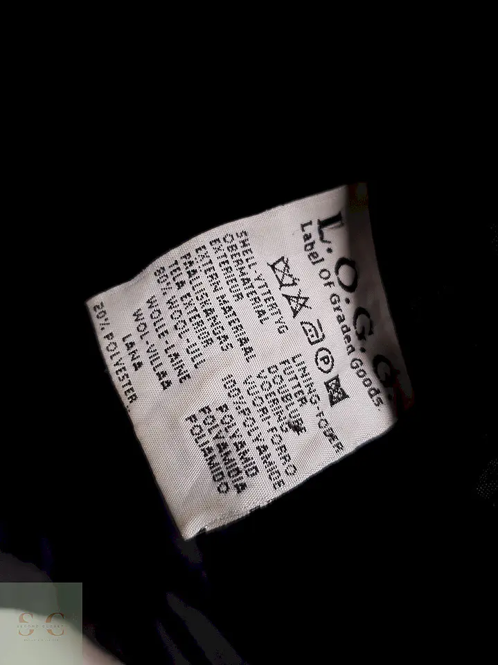 Abrigo Logg Plomo 80% Lana - Talla XXL 8