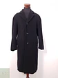 Abrigo Largo Azul Oscuro Lana Virgen y Cashmere - Talla XL - Miniatura 1