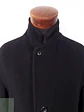 Abrigo Largo Azul Oscuro Lana Virgen y Cashmere - Talla XL - Miniatura 5