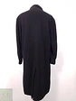 Abrigo Largo Azul Oscuro Lana Virgen y Cashmere - Talla XL - Miniatura 9