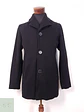 Abrigo Tres Cuartos Makia Negro 70% Lana - Talla M - Miniatura 1