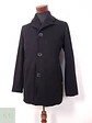 Abrigo Tres Cuartos Makia Negro 70% Lana - Talla M - Miniatura 2