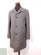 Abrigo Vintage Plomo Tweed 70% Lana - Talla ML - Miniatura 2