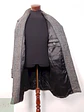 Abrigo Vintage Plomo Tweed 70% Lana - Talla ML - Miniatura 10