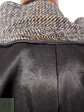 Abrigo Vintage Plomo Tweed 70% Lana - Talla ML - Miniatura 12