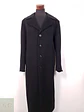 Abrigo Largo Negro Lana y Cashmere - Talla XXL - Miniatura 2