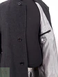 Abrigo Largo Henry Morell Plomo 50% Lana con Cinturón - Talla L - Miniatura 10