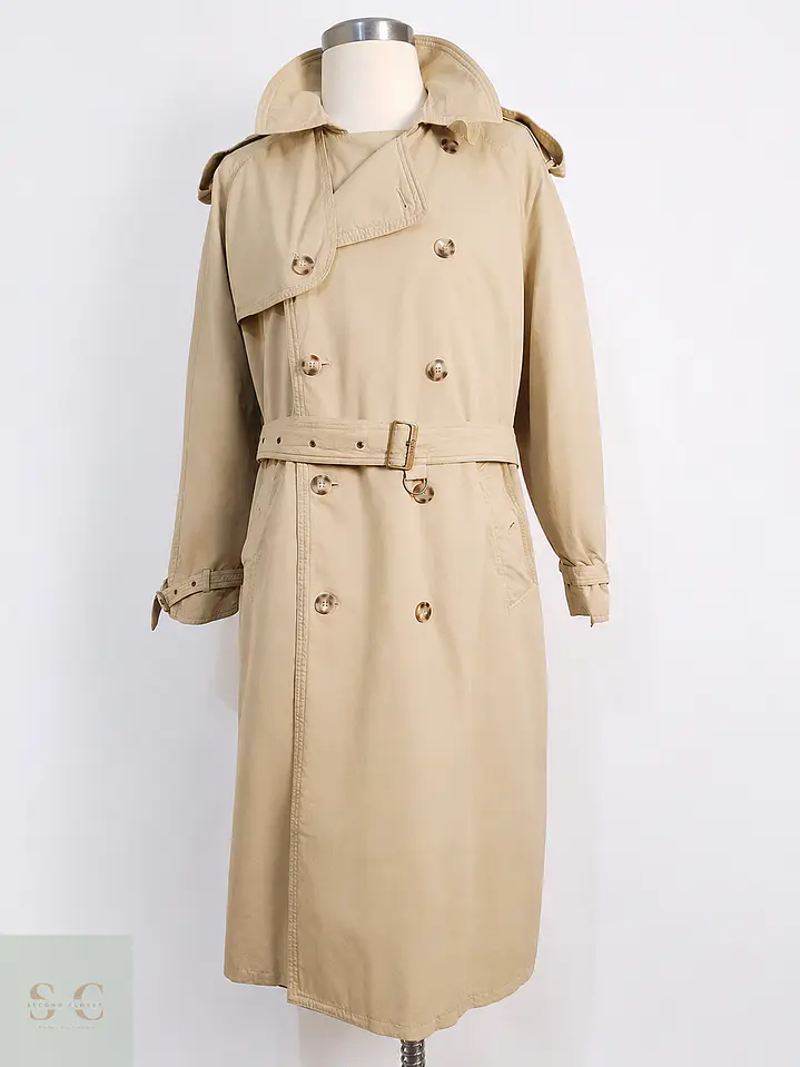 Trench Hugo Boss Cruzado con Cinturón Beige - Talla 3XL 1