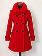 Abrigo cruzado mujer Owind Rojo - Talla XS - Miniatura 1