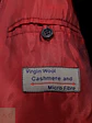 Abrigo Largo Azul Breuninger Lana Virgen y Cashmere - Talla XL - Miniatura 11