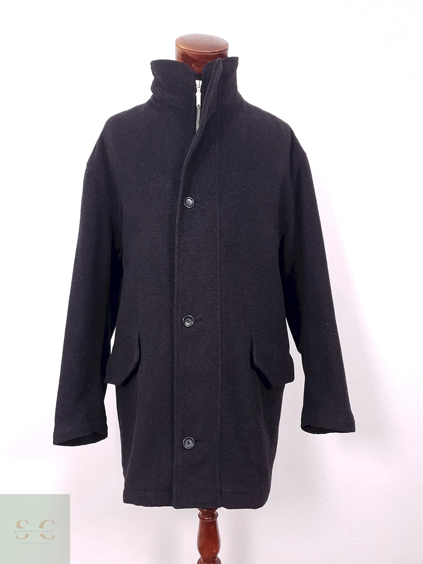 Chaquetón Plomo 70% Lana - Talla 3XL 1