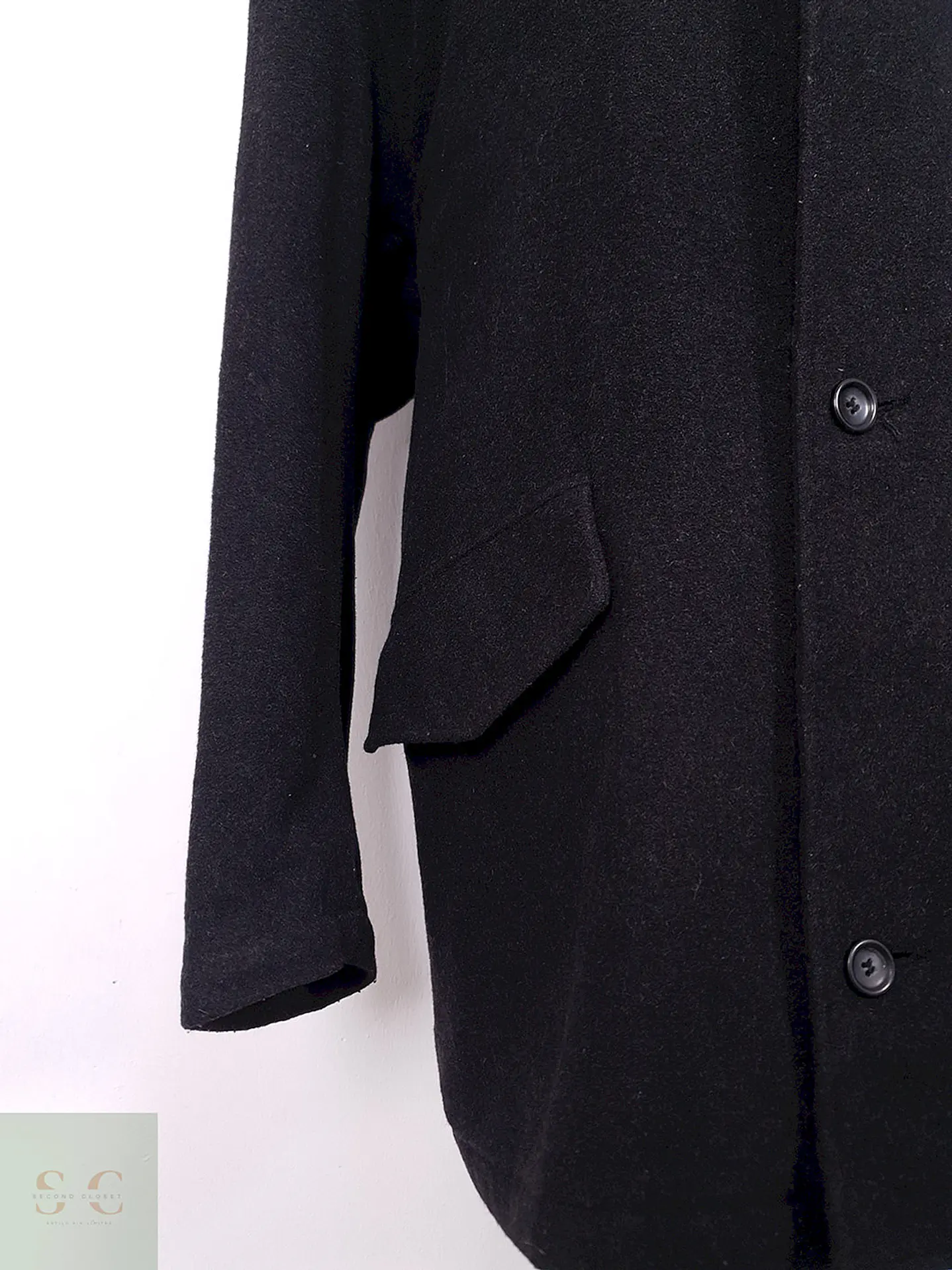 Chaquetón Plomo 70% Lana - Talla 3XL 4