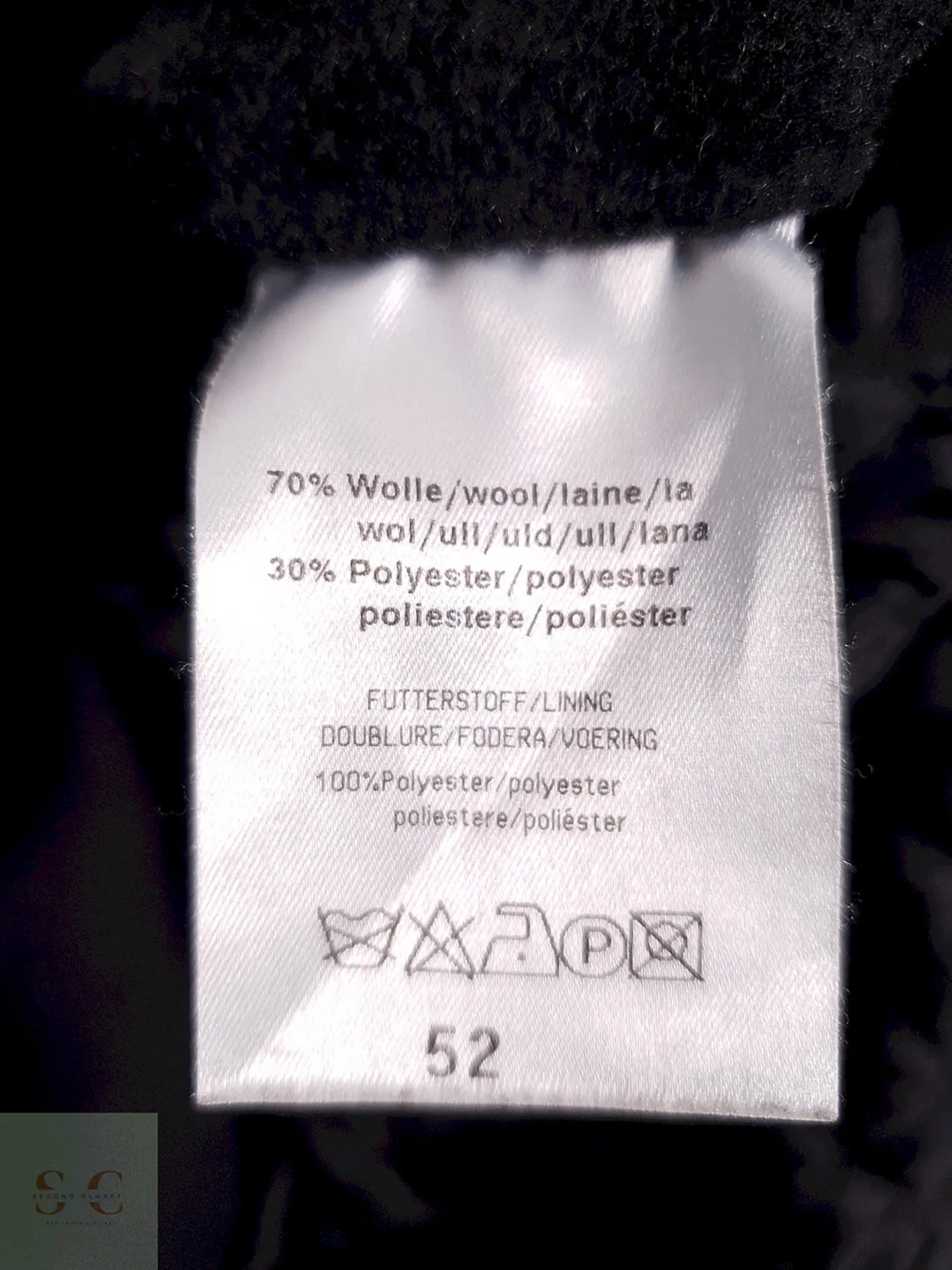 Chaquetón Plomo 70% Lana - Talla 3XL 9