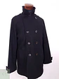 Abrigo Marinero Superior High Class Negro 90% Lana Virgen - Talla ML - Miniatura 7
