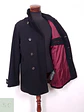 Abrigo Marinero Superior High Class Negro 90% Lana Virgen - Talla ML - Miniatura 9