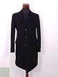 Abrigo Largo Negro Yorn Lana y Cashmere - Talla SM - Miniatura 2