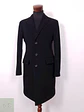 Abrigo Largo Negro Yorn Lana y Cashmere - Talla SM - Miniatura 3