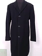 Abrigo Largo Dal Top Line Negro Lana Virgen y Cashmere - Talla LXL - Miniatura 3