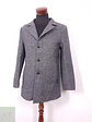 Abrigo Vintage Gris Mezcla Lana - Talla M - Miniatura 2
