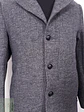 Abrigo Vintage Gris Mezcla Lana - Talla M - Miniatura 5