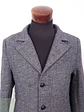 Abrigo Vintage Gris Mezcla Lana - Talla M - Miniatura 6